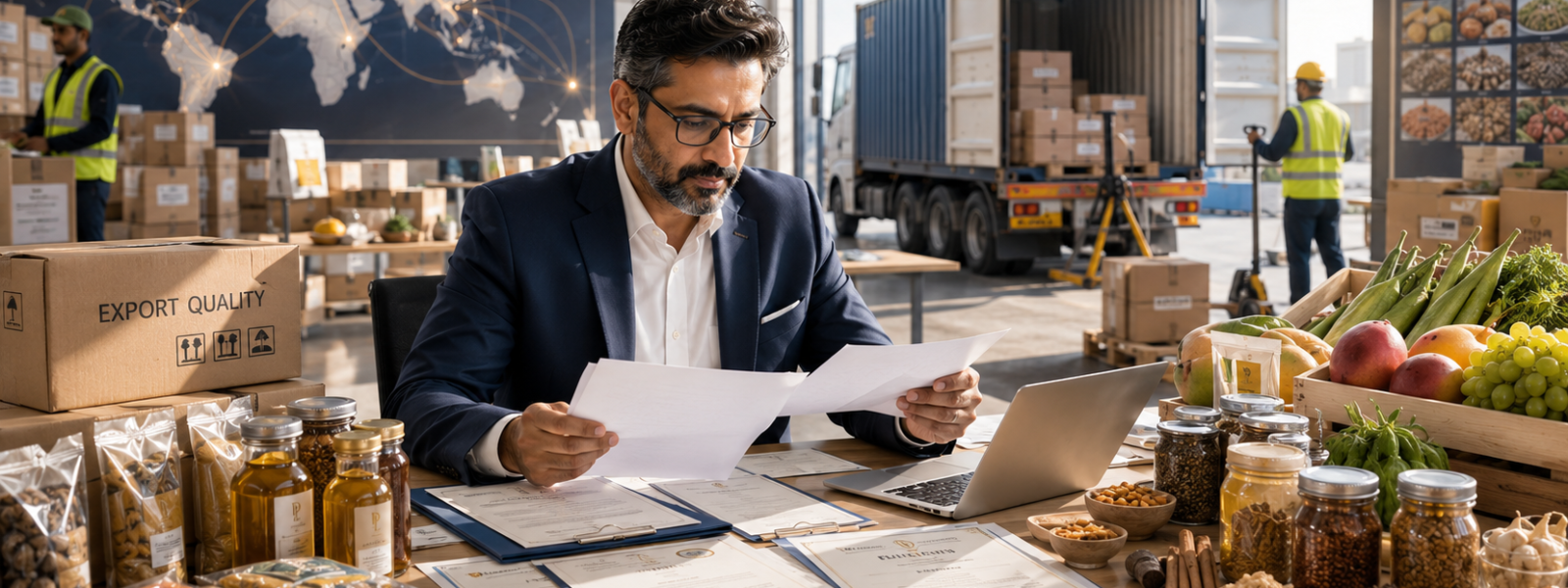 Exporting Food from India to UAE: Regulations, Documentation and Requirements