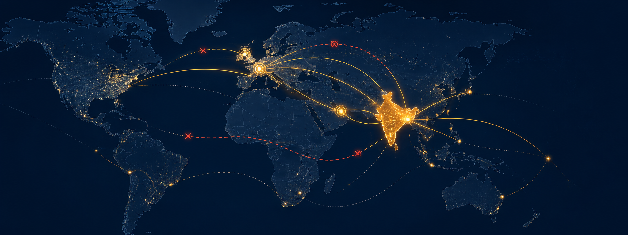 Geopolitical risk reshaping global food supply chains 2025